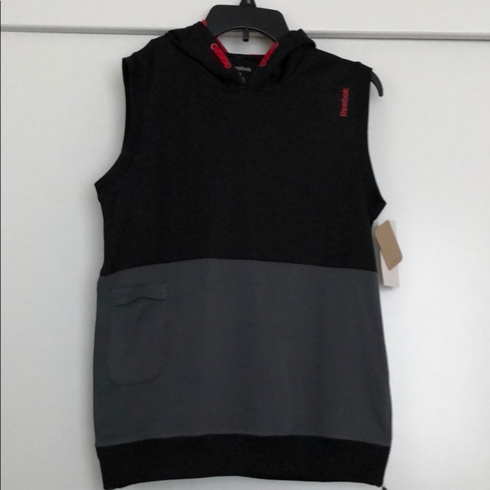 Reebok kids sleeveless hoodie